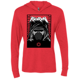 T-Shirts Vintage Red / X-Small Kylo Rock Triblend Long Sleeve Hoodie Tee