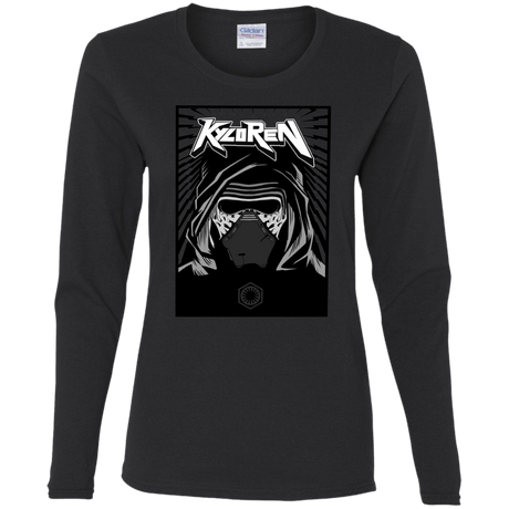 T-Shirts Black / S Kylo Rock Women's Long Sleeve T-Shirt