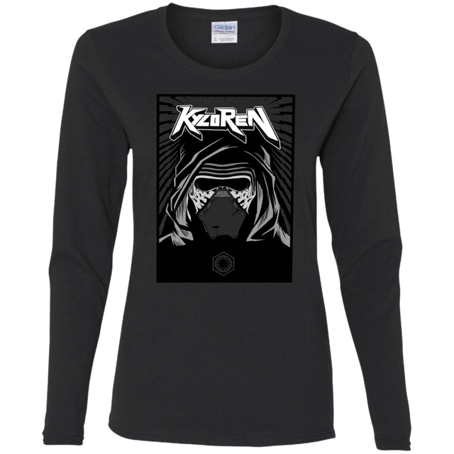 T-Shirts Black / S Kylo Rock Women's Long Sleeve T-Shirt