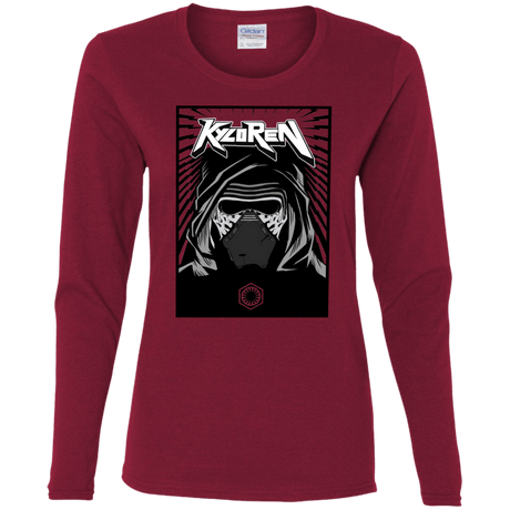 T-Shirts Cardinal / S Kylo Rock Women's Long Sleeve T-Shirt