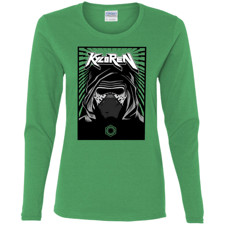 T-Shirts Irish Green / S Kylo Rock Women's Long Sleeve T-Shirt