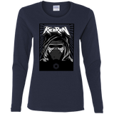 T-Shirts Navy / S Kylo Rock Women's Long Sleeve T-Shirt