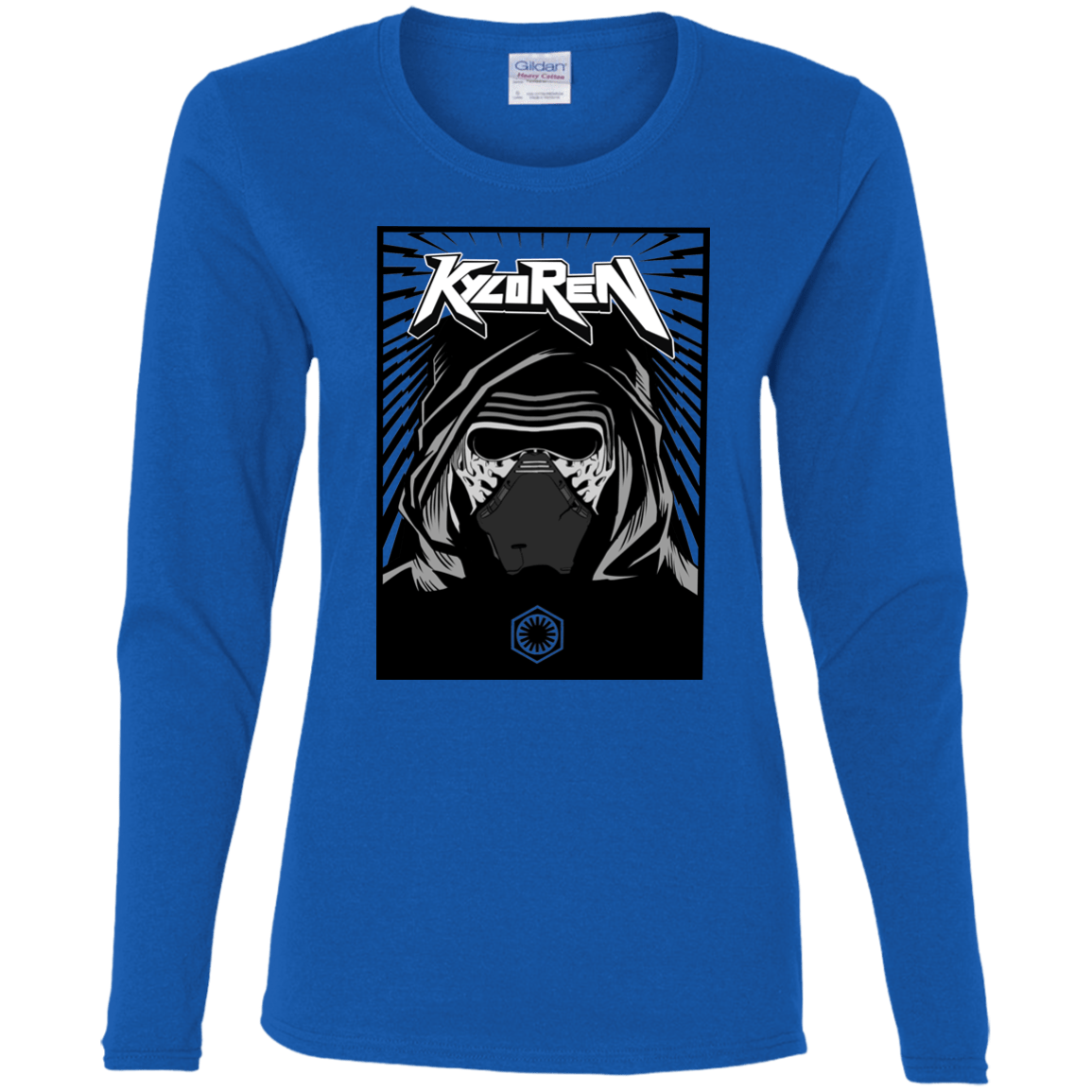 T-Shirts Royal / S Kylo Rock Women's Long Sleeve T-Shirt