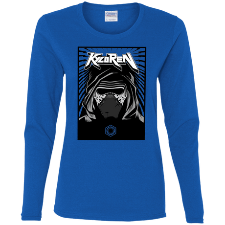 T-Shirts Royal / S Kylo Rock Women's Long Sleeve T-Shirt