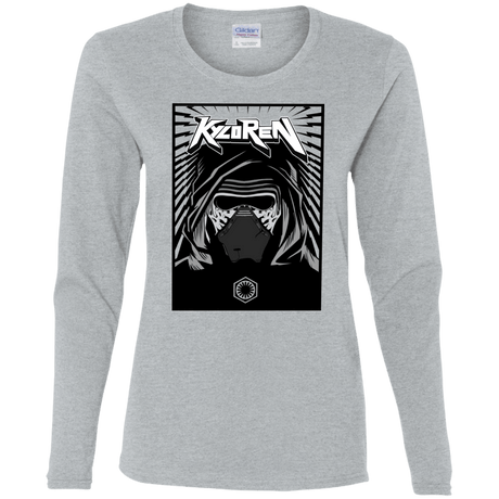 T-Shirts Sport Grey / S Kylo Rock Women's Long Sleeve T-Shirt