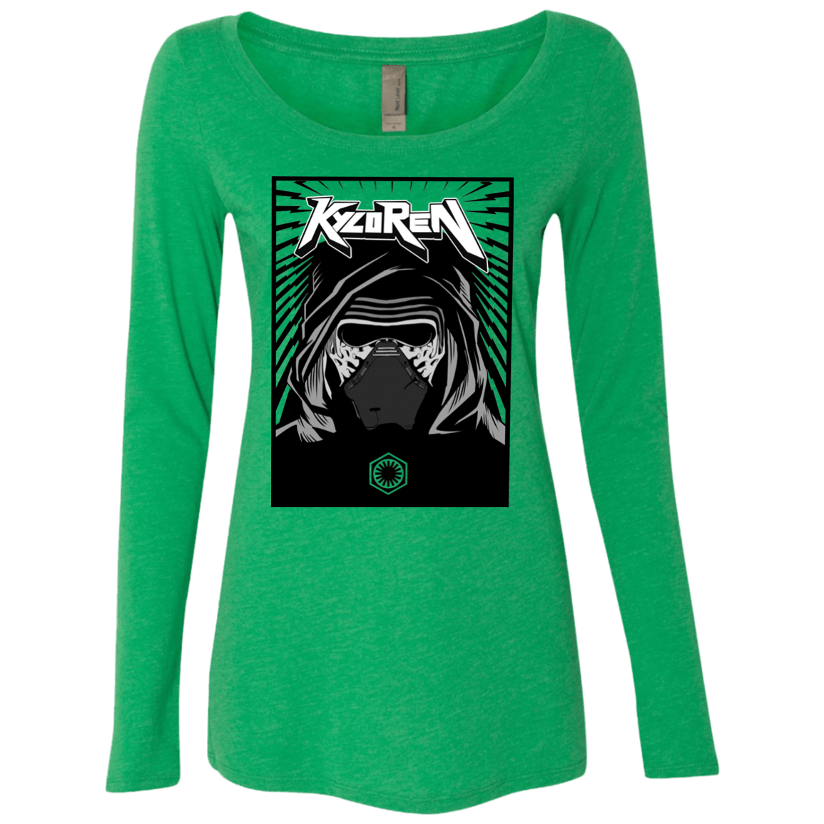 T-Shirts Envy / S Kylo Rock Women's Triblend Long Sleeve Shirt