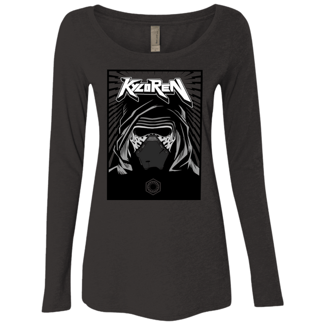 T-Shirts Vintage Black / S Kylo Rock Women's Triblend Long Sleeve Shirt