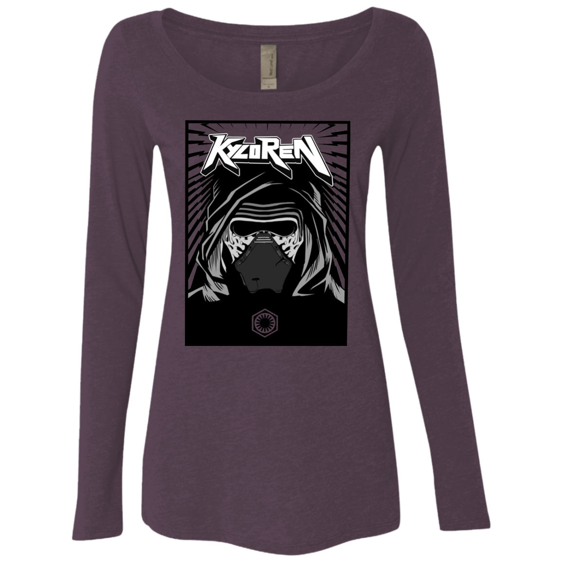T-Shirts Vintage Purple / S Kylo Rock Women's Triblend Long Sleeve Shirt