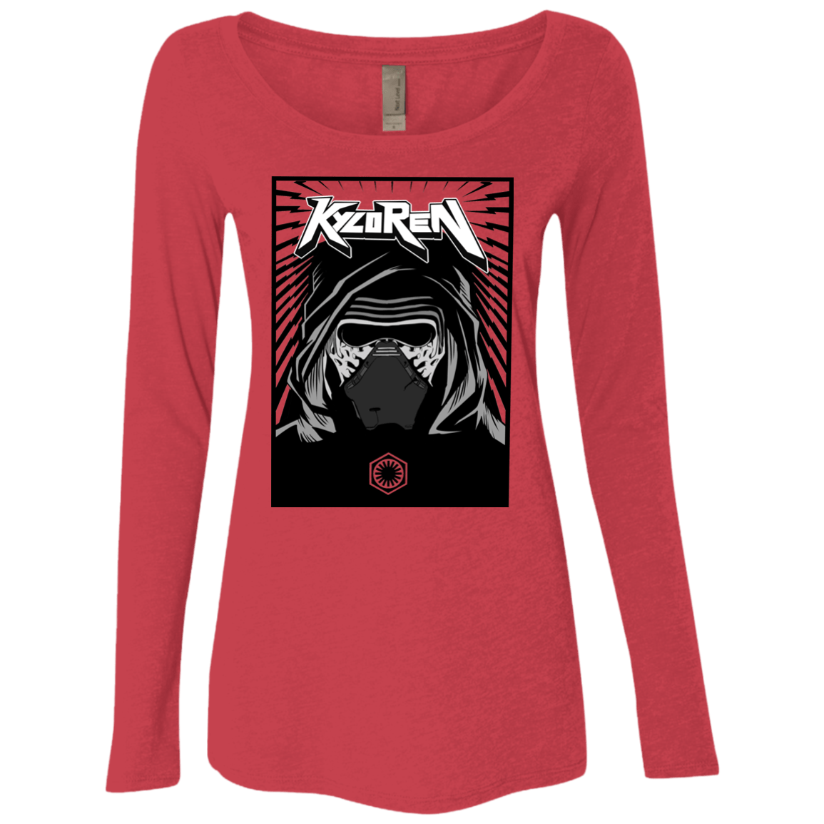 T-Shirts Vintage Red / S Kylo Rock Women's Triblend Long Sleeve Shirt