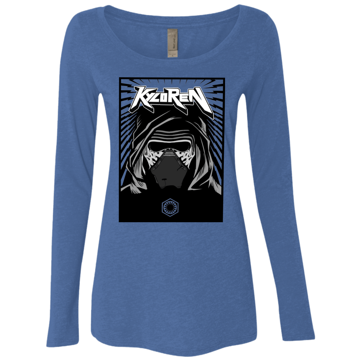 T-Shirts Vintage Royal / S Kylo Rock Women's Triblend Long Sleeve Shirt