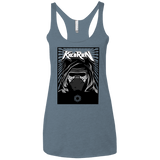 T-Shirts Indigo / X-Small Kylo Rock Women's Triblend Racerback Tank