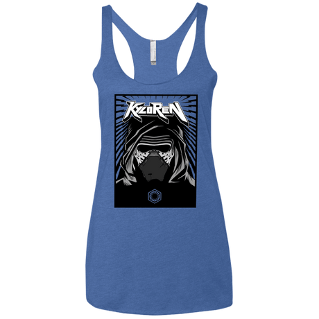 T-Shirts Vintage Royal / X-Small Kylo Rock Women's Triblend Racerback Tank