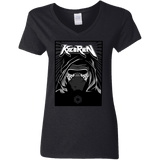 T-Shirts Black / S Kylo Rock Women's V-Neck T-Shirt