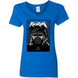 T-Shirts Royal / S Kylo Rock Women's V-Neck T-Shirt