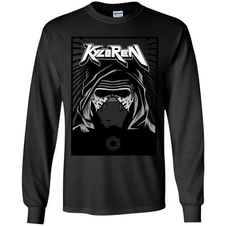 T-Shirts Black / YS Kylo Rock Youth Long Sleeve T-Shirt