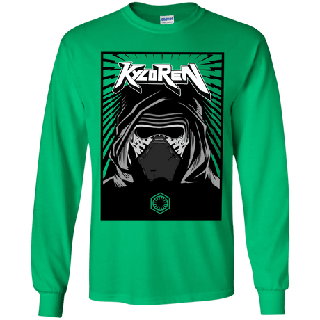 T-Shirts Irish Green / YS Kylo Rock Youth Long Sleeve T-Shirt