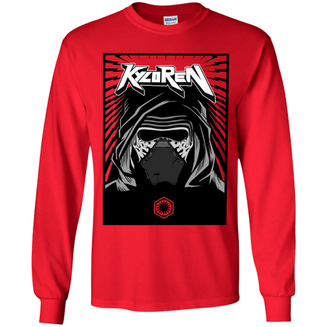 T-Shirts Red / YS Kylo Rock Youth Long Sleeve T-Shirt