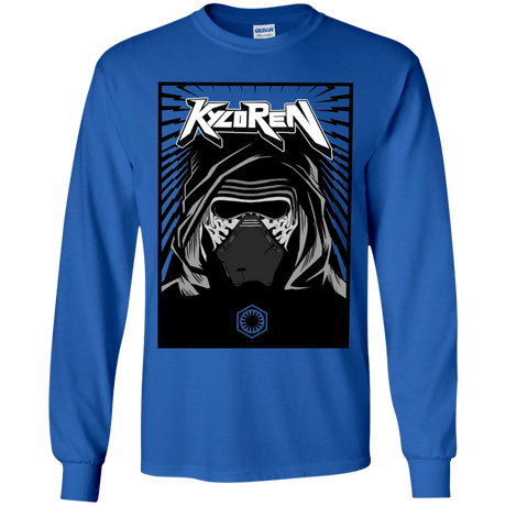 T-Shirts Royal / YS Kylo Rock Youth Long Sleeve T-Shirt