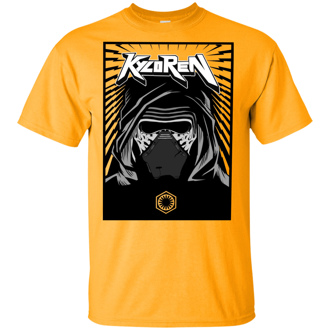 T-Shirts Gold / YXS Kylo Rock Youth T-Shirt