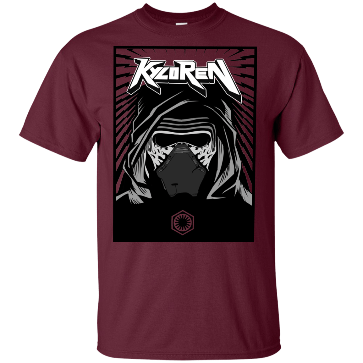 T-Shirts Maroon / YXS Kylo Rock Youth T-Shirt