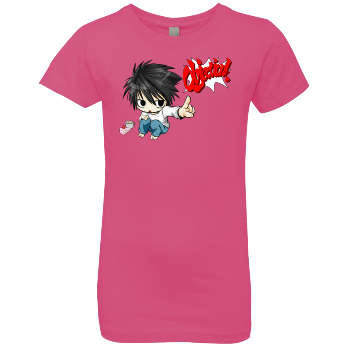 T-Shirts Hot Pink / YXS L Objection! Girls Premium T-Shirt