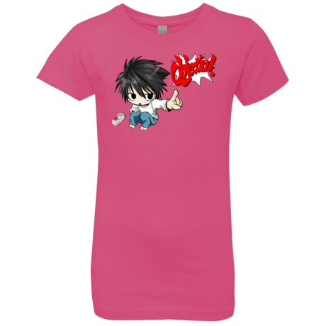 T-Shirts Hot Pink / YXS L Objection! Girls Premium T-Shirt