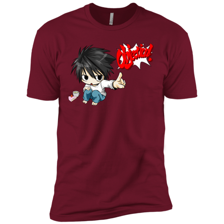 T-Shirts Cardinal / X-Small L Objection! Men's Premium T-Shirt