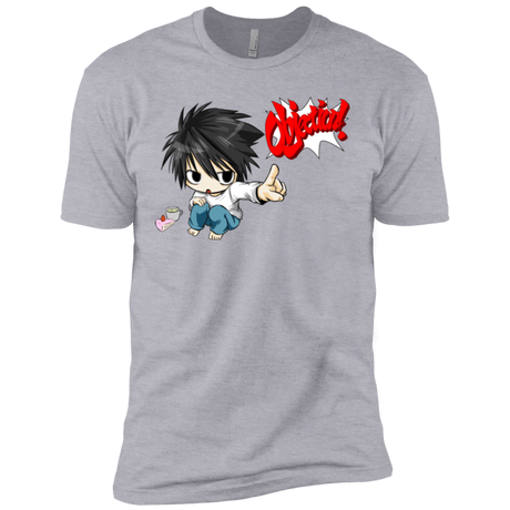 T-Shirts Heather Grey / X-Small L Objection! Men's Premium T-Shirt