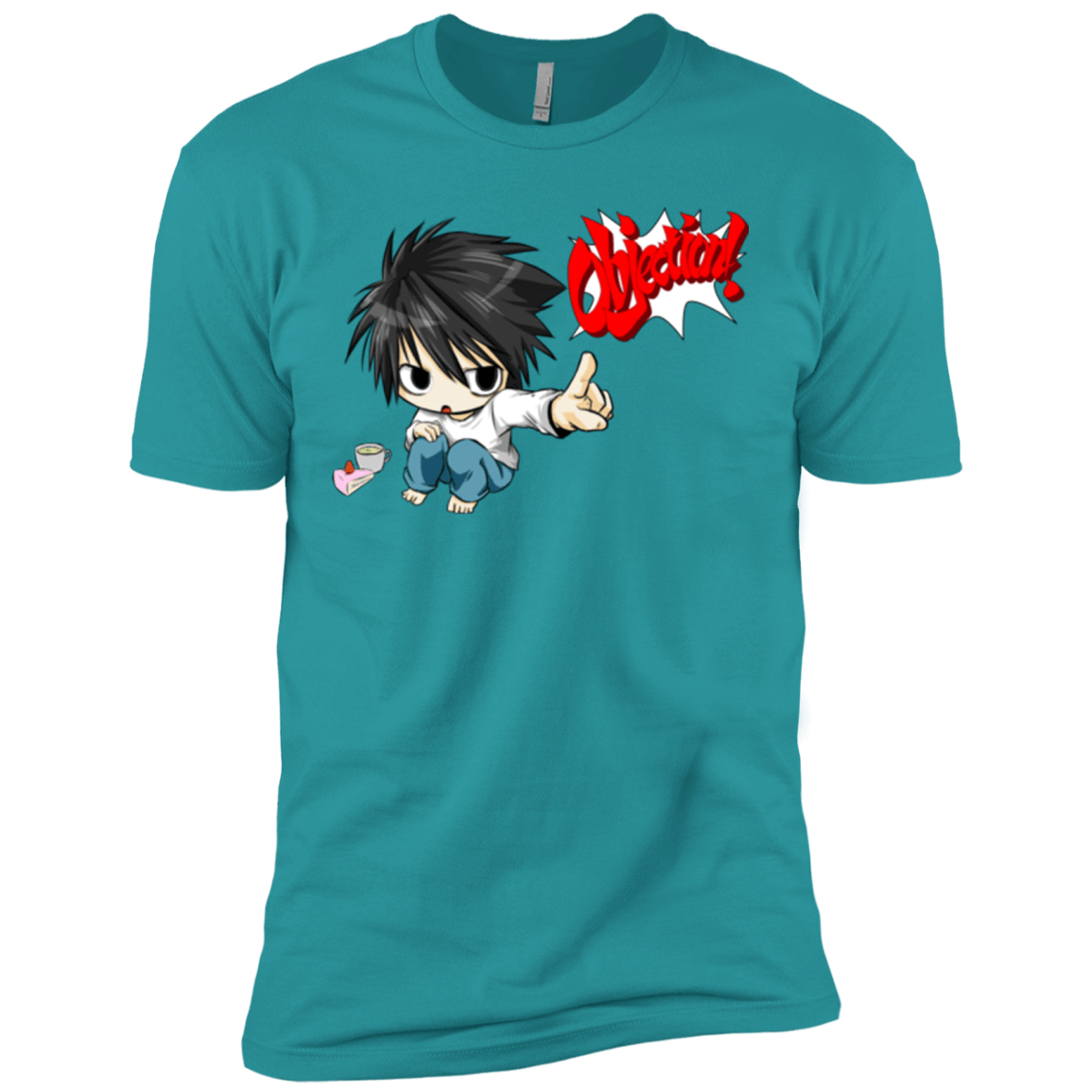 T-Shirts Tahiti Blue / X-Small L Objection! Men's Premium T-Shirt