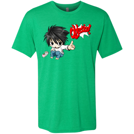 T-Shirts Envy / Small L Objection! Men's Triblend T-Shirt