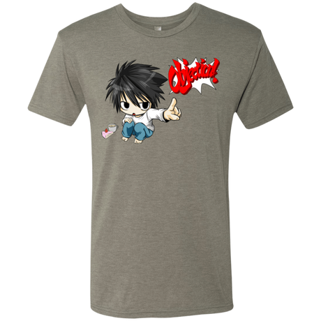 T-Shirts Venetian Grey / Small L Objection! Men's Triblend T-Shirt