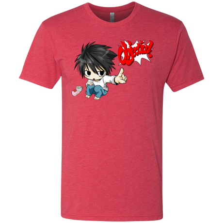 T-Shirts Vintage Red / Small L Objection! Men's Triblend T-Shirt