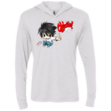 T-Shirts Heather White / X-Small L Objection! Triblend Long Sleeve Hoodie Tee