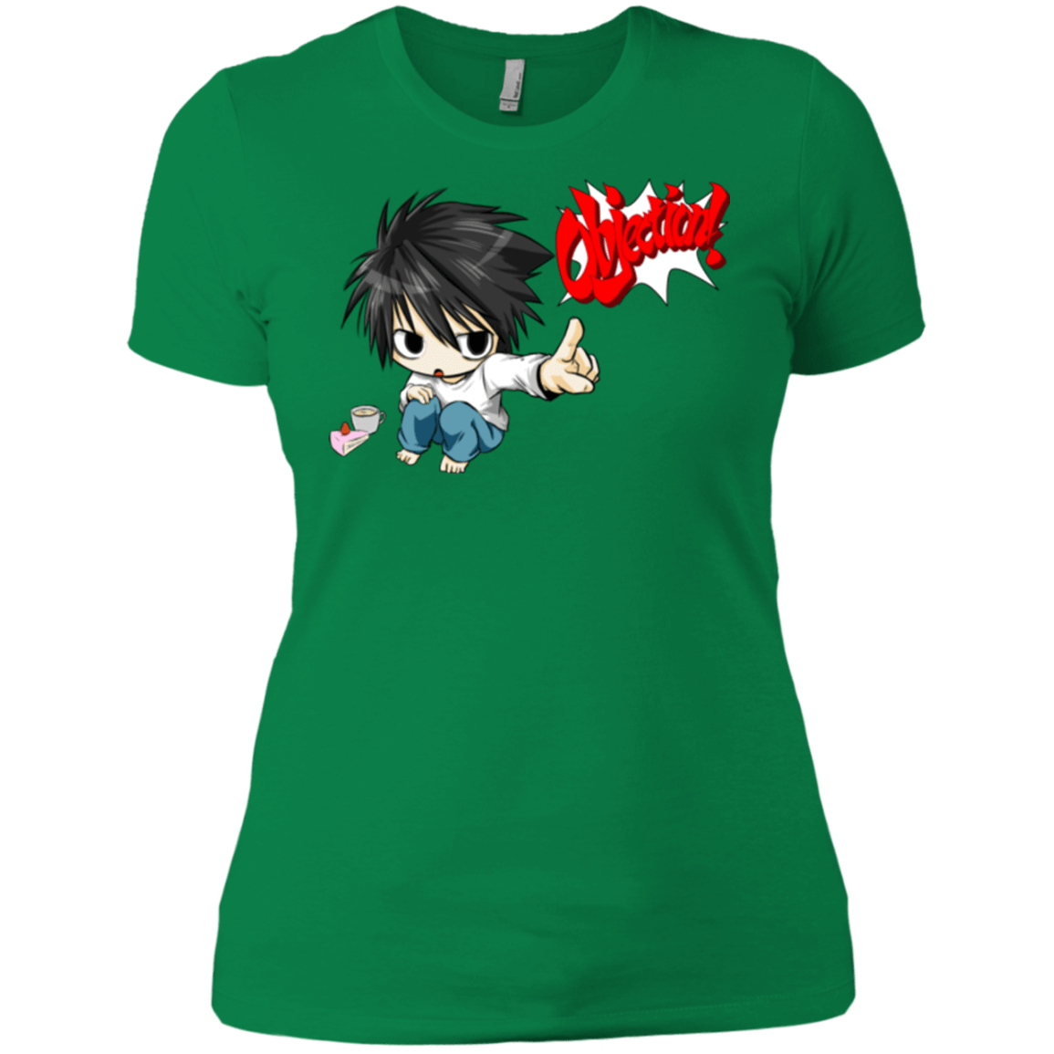 T-Shirts Kelly Green / X-Small L Objection! Women's Premium T-Shirt