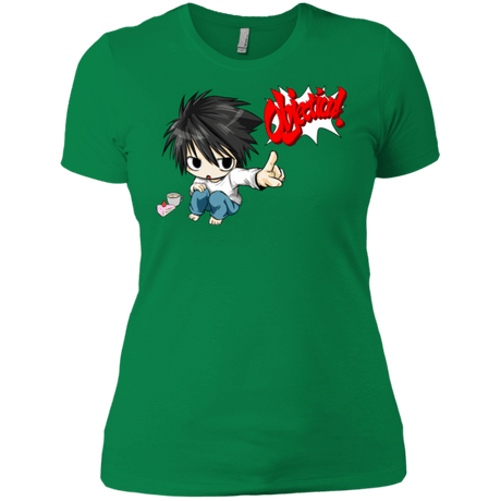 T-Shirts Kelly Green / X-Small L Objection! Women's Premium T-Shirt