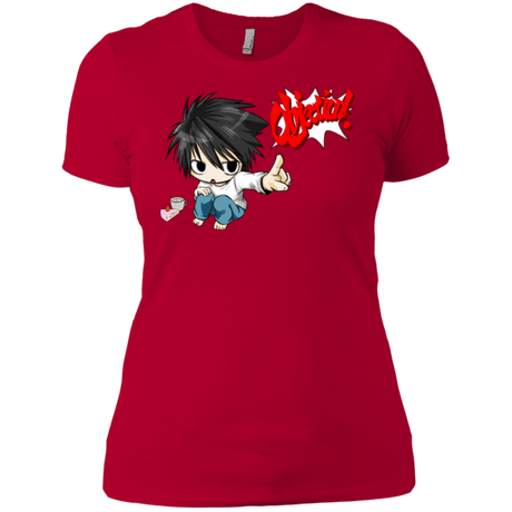 T-Shirts Red / X-Small L Objection! Women's Premium T-Shirt