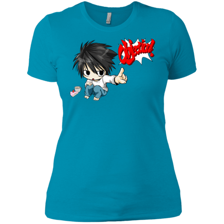 T-Shirts Turquoise / X-Small L Objection! Women's Premium T-Shirt