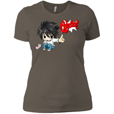 T-Shirts Warm Grey / X-Small L Objection! Women's Premium T-Shirt