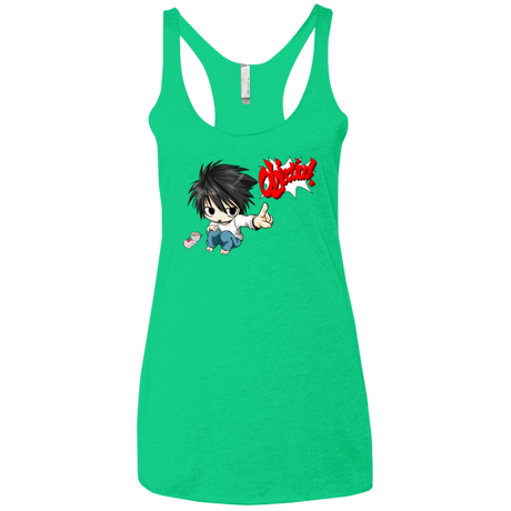 T-Shirts Envy / X-Small L Objection! Women's Triblend Racerback Tank