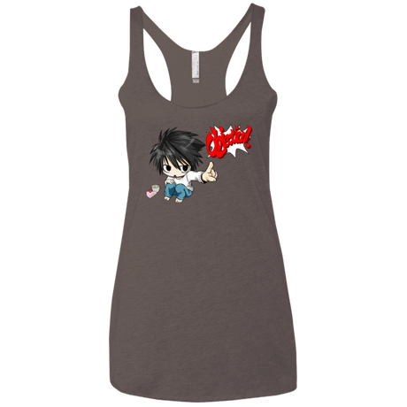 T-Shirts Macchiato / X-Small L Objection! Women's Triblend Racerback Tank