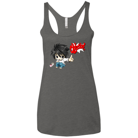 T-Shirts Premium Heather / X-Small L Objection! Women's Triblend Racerback Tank