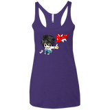 T-Shirts Purple / X-Small L Objection! Women's Triblend Racerback Tank