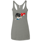 T-Shirts Venetian Grey / X-Small L Objection! Women's Triblend Racerback Tank