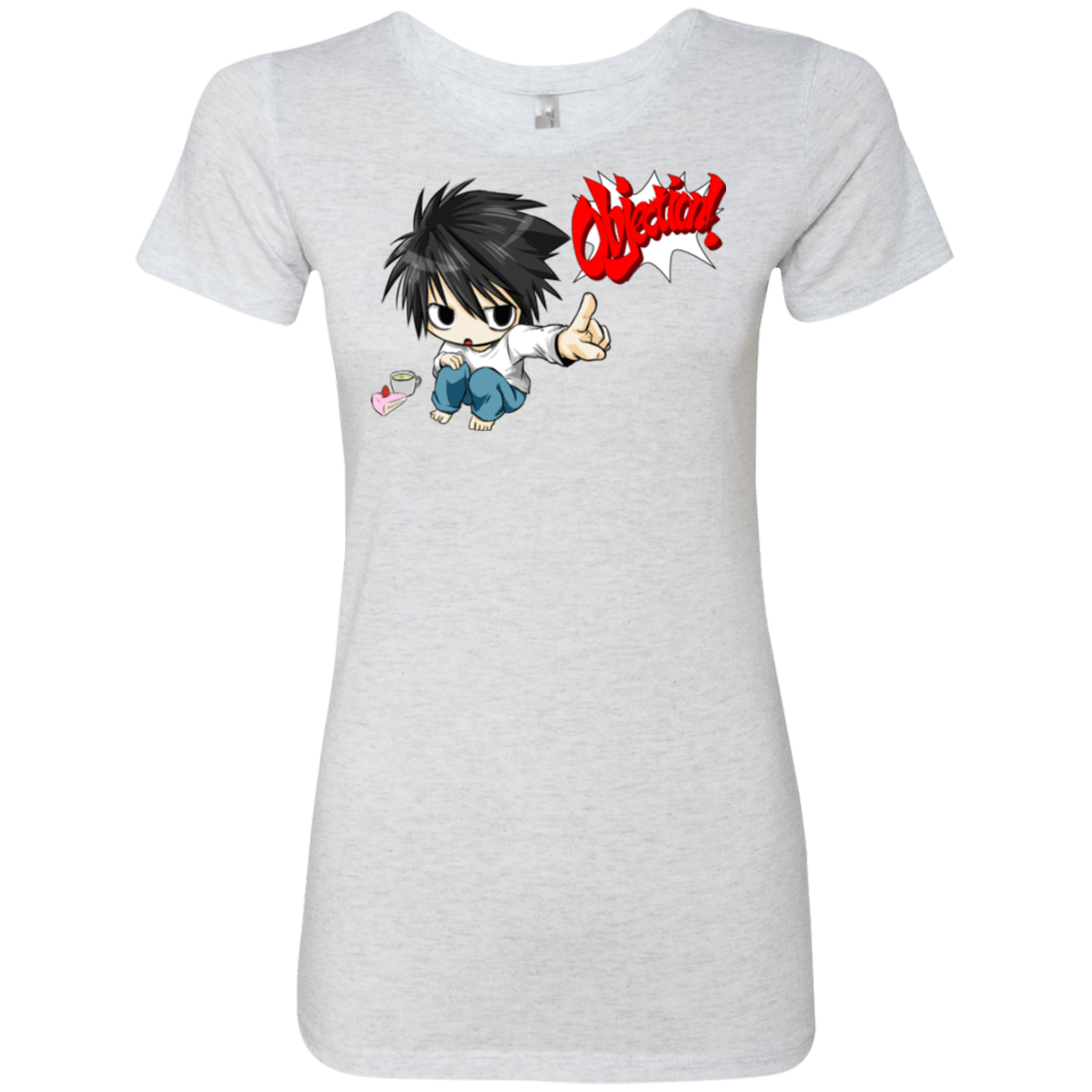 T-Shirts Heather White / Small L Objection! Women's Triblend T-Shirt