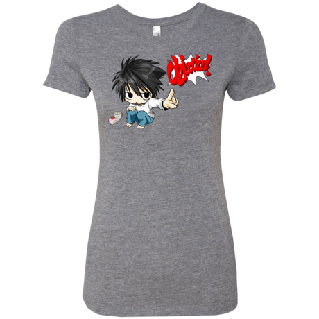 T-Shirts Premium Heather / Small L Objection! Women's Triblend T-Shirt