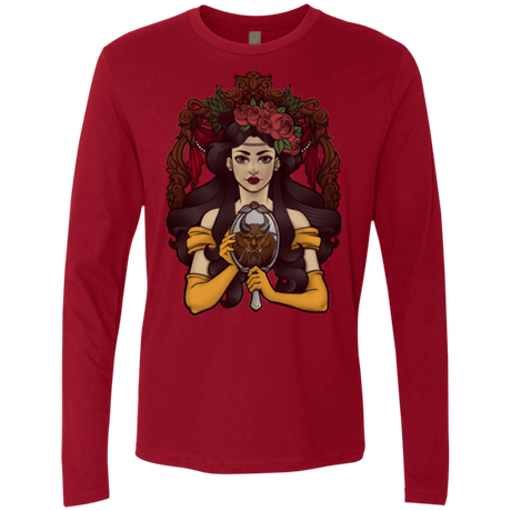 T-Shirts Cardinal / Small La Bete Men's Premium Long Sleeve