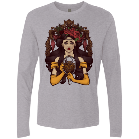T-Shirts Heather Grey / Small La Bete Men's Premium Long Sleeve