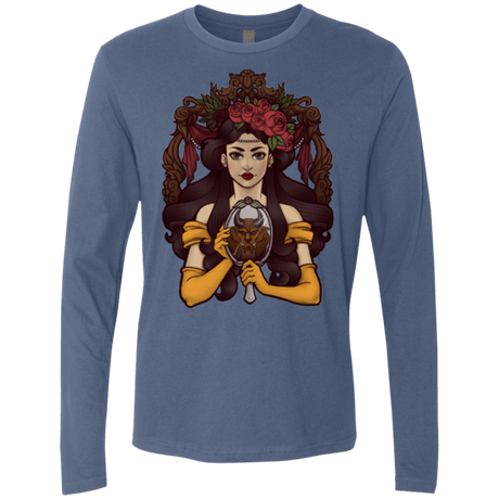 T-Shirts Indigo / Small La Bete Men's Premium Long Sleeve