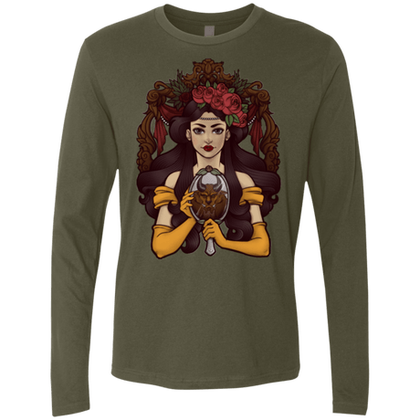 T-Shirts Military Green / Small La Bete Men's Premium Long Sleeve