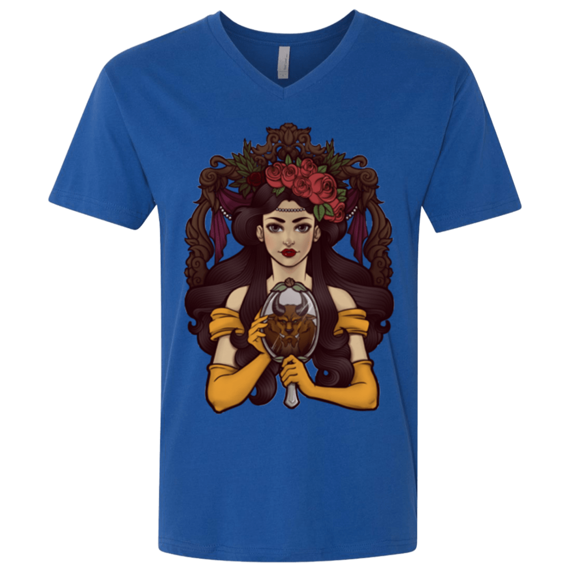 T-Shirts Royal / X-Small La Bete Men's Premium V-Neck